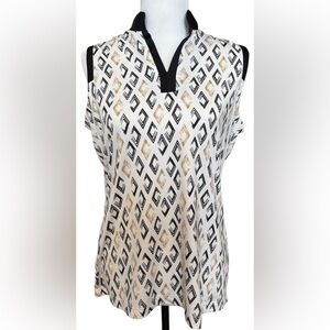 Women’s Sleeveless Golf Top Size L